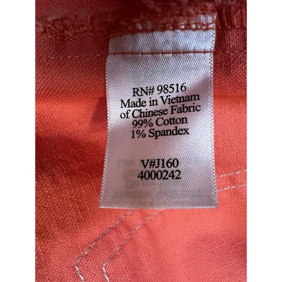 Cold Water Creek Coral Jacket 12P Light weight Women Perfect For Spring & Summer - Picture 4 of 5